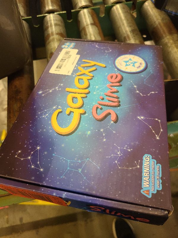 Photo 1 of 24 Pack Blue Galaxy Slime, Slime Bulk Party Favor for Girls & Boys, Clear Container Jars Galaxy Star Slime Cup, Soft, Wet, Non Sticky, Birthday Gifts, Classroom Rewards for Kids, Goodie Bag Stuffers