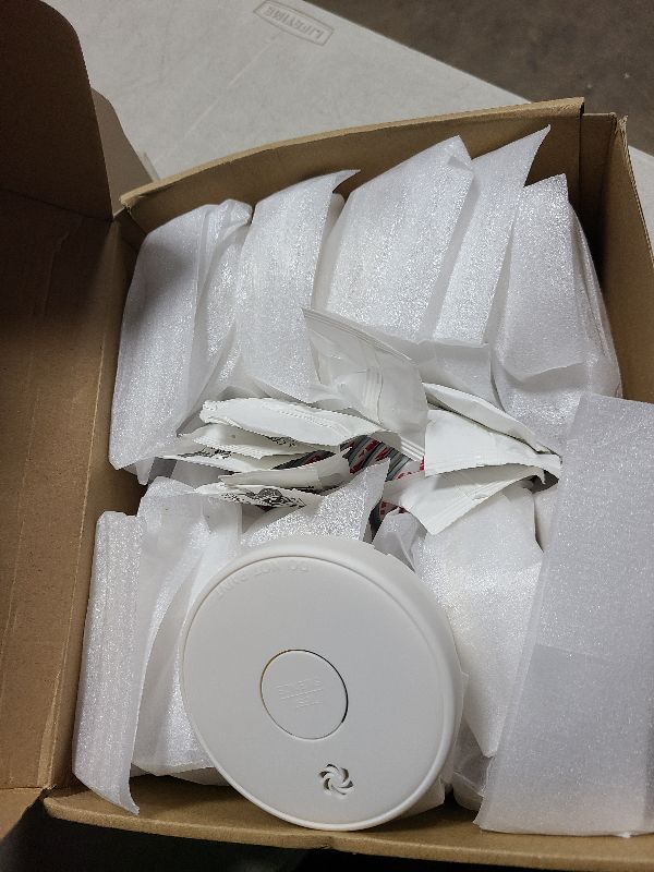Photo 1 of Fire Alarms Smoke Detectors, Smoke Alarm Battery Operated, Fire Alarm with Test Button & Low Battery Signal, Photoelectric Technology Fire Detectors for Bedroom and Home,12 Packs