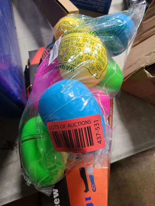 Photo 1 of 8 Pack Prefilled Easter Eggs with Colorful Wind-Up Jumping Bunnies and Chicks Toys for Novelty Easter Basket Stuffers, Filled Easter Egg for Easter Hunt Party Favors Supplies