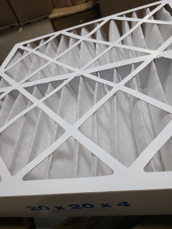 Photo 1 of 20x20x4 MERV 8 AC Furnace 4" Inch Air Filter - 6 PACK