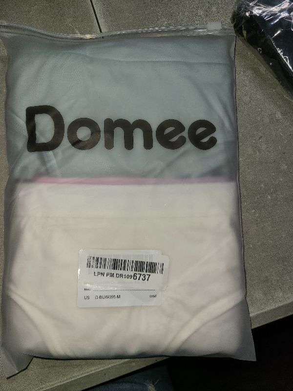 Photo 1 of Domee Teen Girls Cotton Underwear Panties Briefs Pack of 8 Underpants Plain 11-12 Years (Manufacturer Size M)