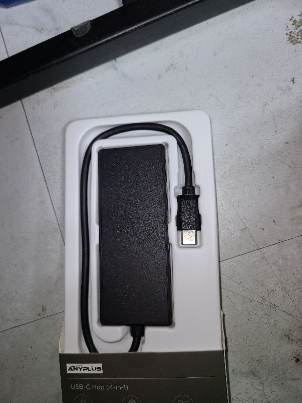 Photo 1 of ANYPLUS USB C Hub, 4 Ports USB 3.0 Hub Splitter with 5Gbps Data Transfer, USB C Splitter for Type C MacBook, Mac Pro, iMac, Surface, XPS, Flash Drive, Mobile HDD