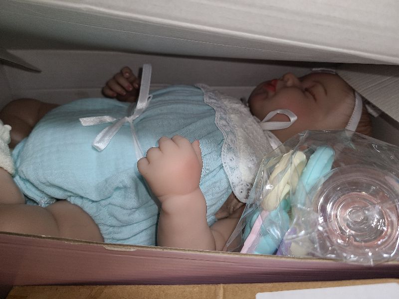 Photo 1 of Aori Reborn Baby Dolls 18" Biracial Realistic Newborn Dolls Christmas Birthday Gift Set-Brave