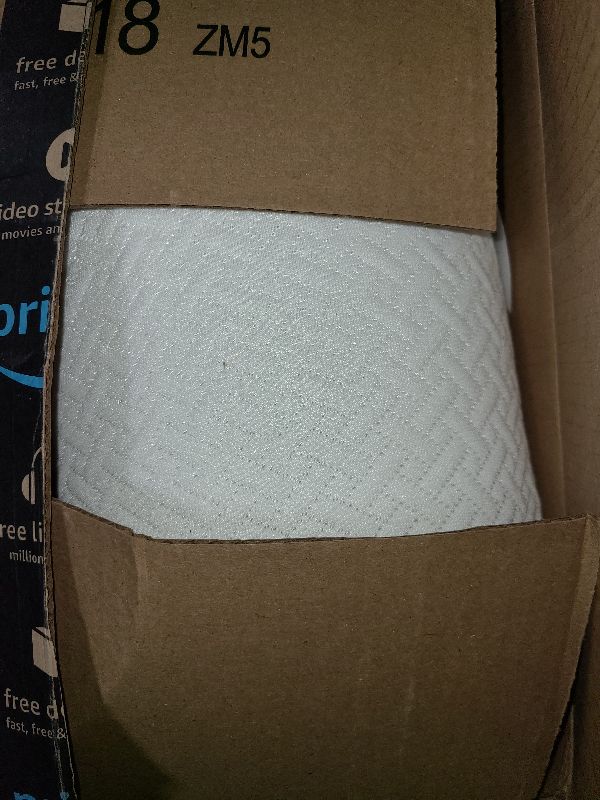 Photo 1 of 5 STARS UNITED Knee Pillow for Back Sleeping – Memory Foam Cushion for Sciatica Pain Relief – Under Leg Support for Sleeping on Back – Half Moon Bolster for Bed, White