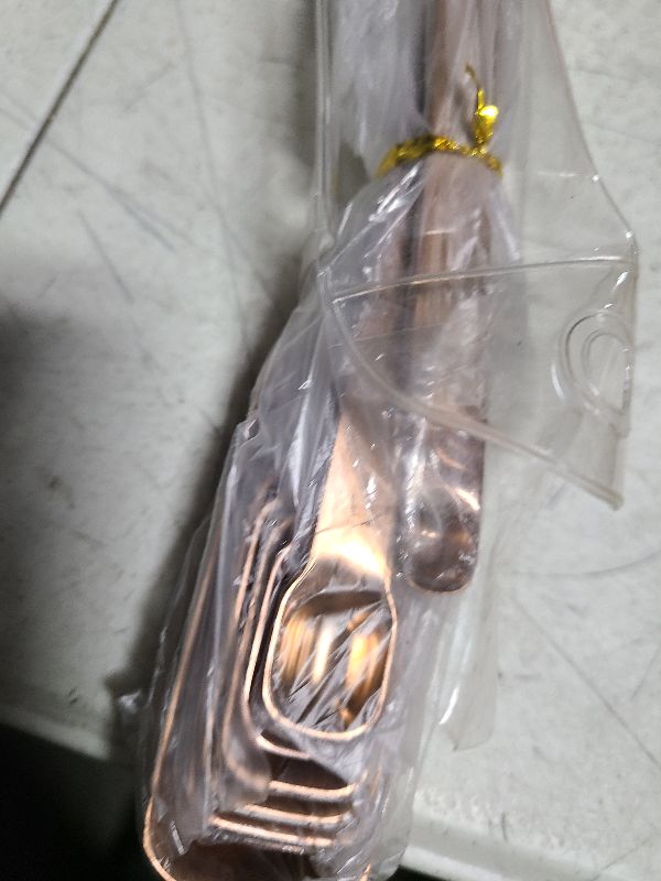 Photo 1 of 2lbDepot Copper Measuring Spoons Set of 9 Includes Bonus Leveler, Premium, Rust Proof, Heavy Duty, Copper Plated, Stainless Steel Metal, Narrow, Long Handle Design fits into Spice Jars