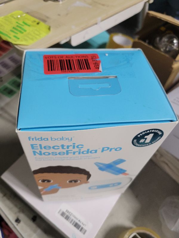 Photo 1 of Frida Baby Electric NoseFrida Pro Nasal Aspirator for Baby, Hospital Grade Suction, Nose Sucker for Baby & Toddler, Nasal Aspirator for Congestion Relief, 5 Suction Levels, 2 Tips, Cordless with Case