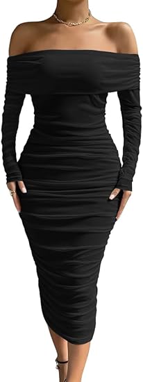 Photo 1 of QINSEN Black Bodysuit for Women Sweetheart Neckline Long Sleeve Double Lined Shirt Tops M