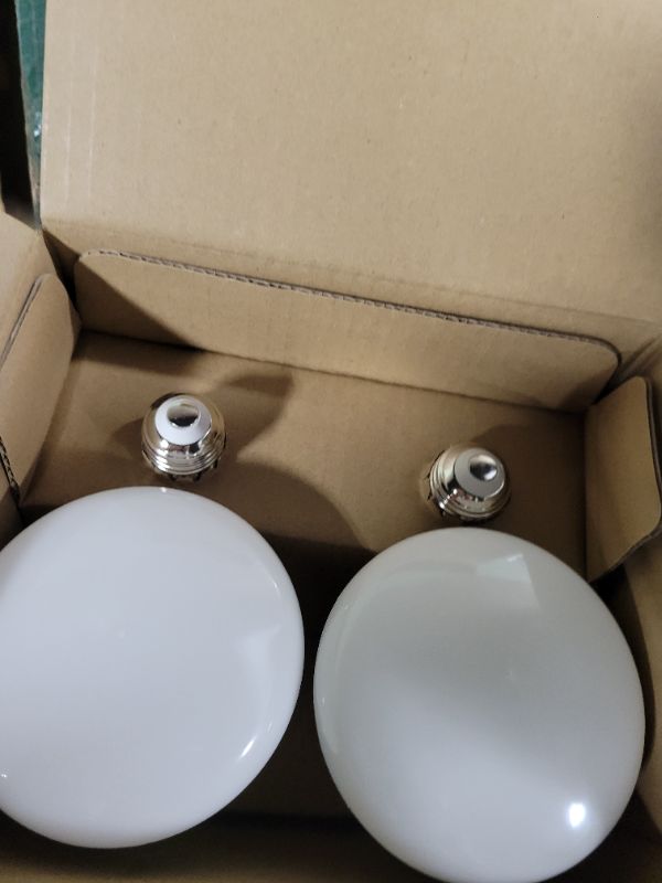 Photo 1 of Amazon Basics Smart BR30 LED Light Bulb, Dimmable Soft White (2700K), 9W (60W Equivalent), 800LM, Works with Alexa Only, 2.4 GHz Wi-Fi, No Hub Required, 4 Pack