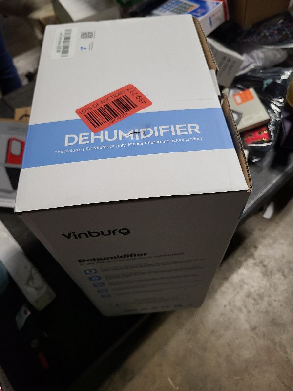 Photo 1 of 85 OZ Dehumidifier for Home, 800 sq ft Quiet Dehumidifier with Drain Hose, Reusable Filter, Sleep Mode, Auto Shut Off, Timer, Portable for Bedroom Bathroom, Basement
