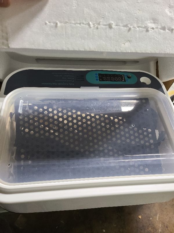 Photo 1 of 24 Egg Incubators with Automatic Egg Turning and Humidity Control, Incubators for Hatching Eggs, 360° View Incubator, Egg Candler, Temperature and Humidity Display, Incubators for Chicken Ducks Goose