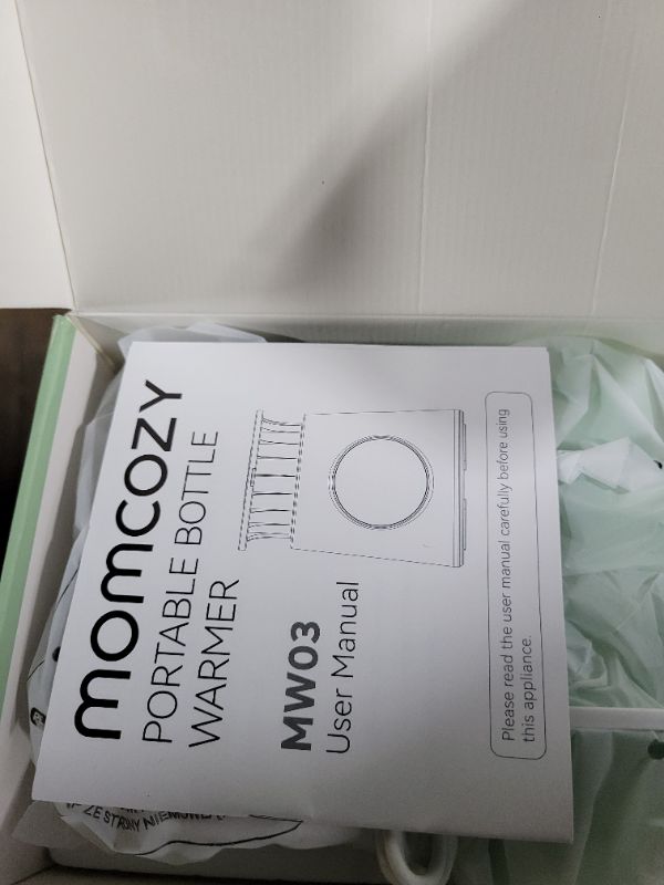 Photo 1 of Momcozy Portable Bottle Warmer for Travel, Double Leak-Proof Travel Bottle Warmer with Fast Heating, Safety Material Baby Bottle Warmer for Dr. Brown, Philips Avent, Medela, Tommee Tippee, Comotomo