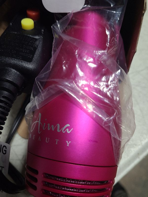 Photo 1 of Aima Beauty One Step Hair Dryer & Volumizing Hot Air Brush, Ceramic Straightener Brush, Curler & Hot Comb 4 in 1 Salon Ionic Hair Brush, Rose Pink