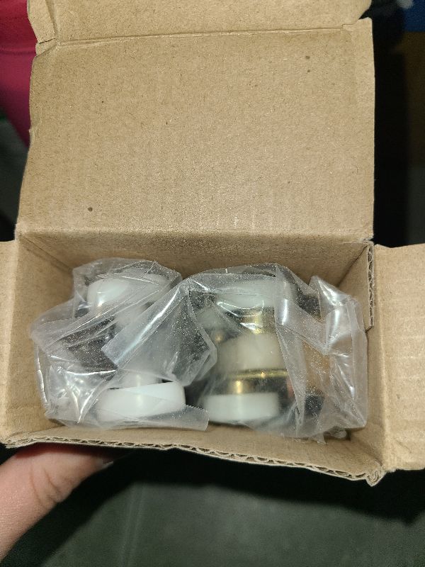 Photo 1 of 2 Pack Bi-Direction Pocket Door Soft Close/Open Hanger Fits Johnson Part #1062 Replacement Kit, 1" Nylon Ball Bearing, 1-1/4" C.T.C, Min. 1" Thick Doors, 165lbs Capacity