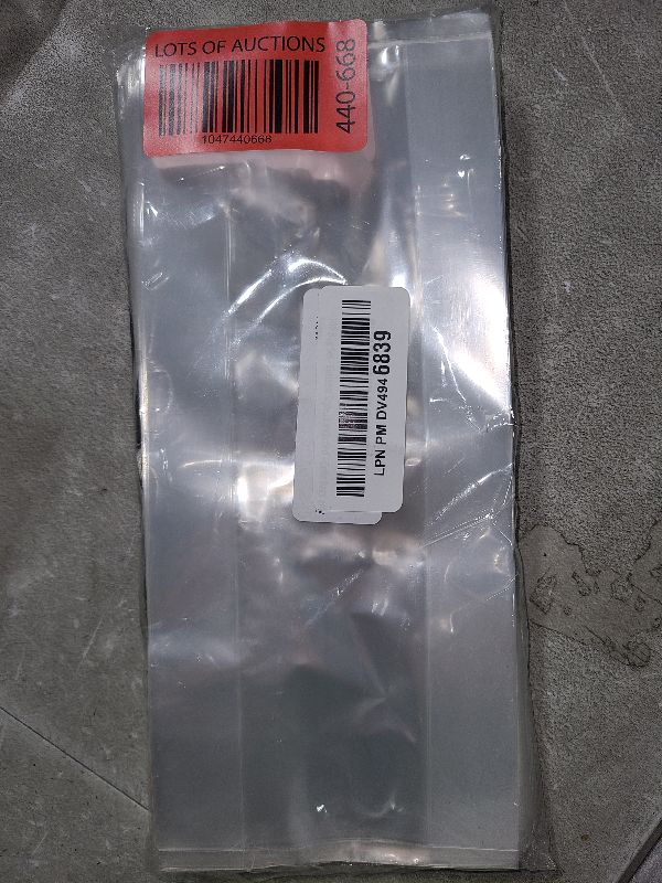 Photo 1 of 100 Bag Set - Gussett Style 4 Inch x 2 Inch x 9 Inch Cello Bags - Clear 1.5 MIL - No Content Included - Cello Bags only