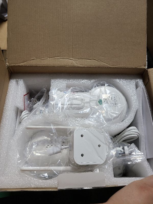 Photo 1 of 2K Cameras for Home Security-2.4G WiFi Outdoor Camera Wireless Solar/Battery Powered with solar panel, 360° Viewing, AI Human Detection, Color Night Vision, with SD Storage, Works with Alexa(2 Pack)