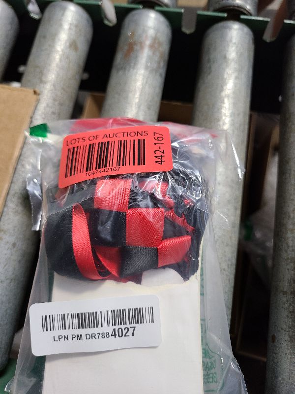 Photo 1 of 2025 Graduation Leis Set, Class of 2025 Ribbon Garland Braided Necklace with Pins, Ribbon Lei Decorations Graduation Gift for High School College Grad Party (Red Black)