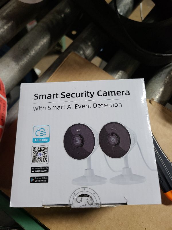Photo 1 of [5G & 2.4G] Indoor/Outdoor Security Camera for Home, Baby/Elder/Dog/Pet Camera with Phone App, Wi-Fi Camera w/Spotlight, Color Night Vision, 2-Way Audio, 24/7, SD/Cloud Storage, Work w/Alexa, 2Pack