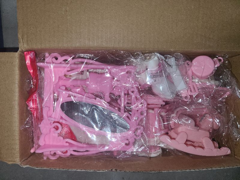 Photo 1 of 75 Pcs Dollhouse Furniture Set Accessories,Small Dollhouse Miniature Pretend Play Family Toys Gift,Toddler Boy Girl Kid 3Y+ Mini Bedroom/Livingroom/Bathroom/Kitchen/Infant Room Kit
