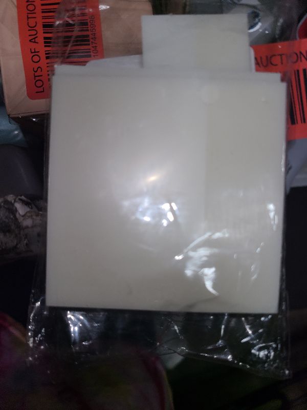 Photo 1 of [650 Sheets] Transparent Sticky Notes, 3 Sizes Clear Sticky Notes Pads, Waterproof Self-Adhesive Translucent See Through Sticky Notes for Annotating Books,School & Office