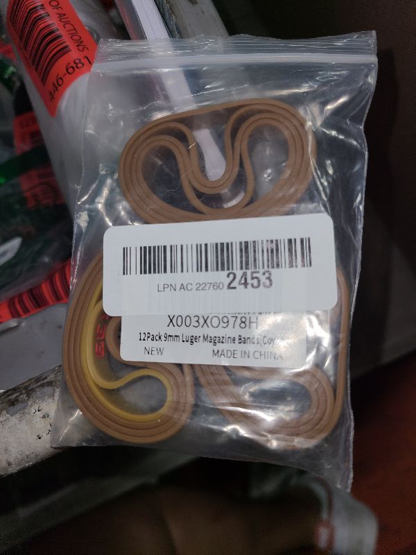 Photo 1 of 12 Pack Miaozhun 9mm Luger Magazine Marking Bands 9mm Luger Magazine Ammo Caliber Identification Bands(Coyote Brown-Black)