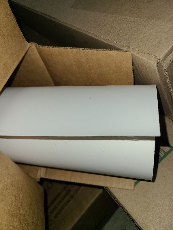 Photo 1 of Goshoot White PVC Background Backdrop-Waterproof and Solid Color, 47x94.5 inch Seamless Vinyl Photography Backdrop for Photo Studio