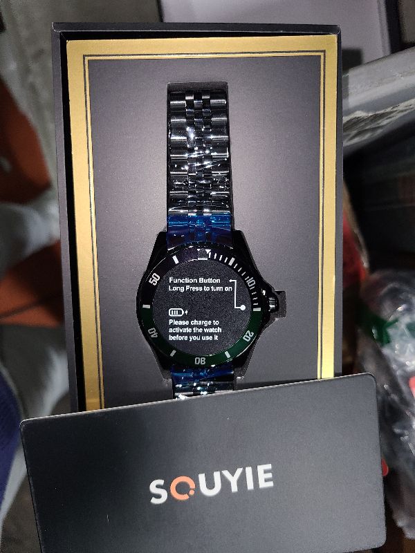 Photo 1 of 2025 DA GPT Smart Watch for Men with Bluetooth Call, Heart Rate, Blood Pressure, SpO2, Sleep Monitor, 107 Sports Modes, Waterproof Round Watch, 1.19-inch AMOLED Display, Compatible Android and iOS