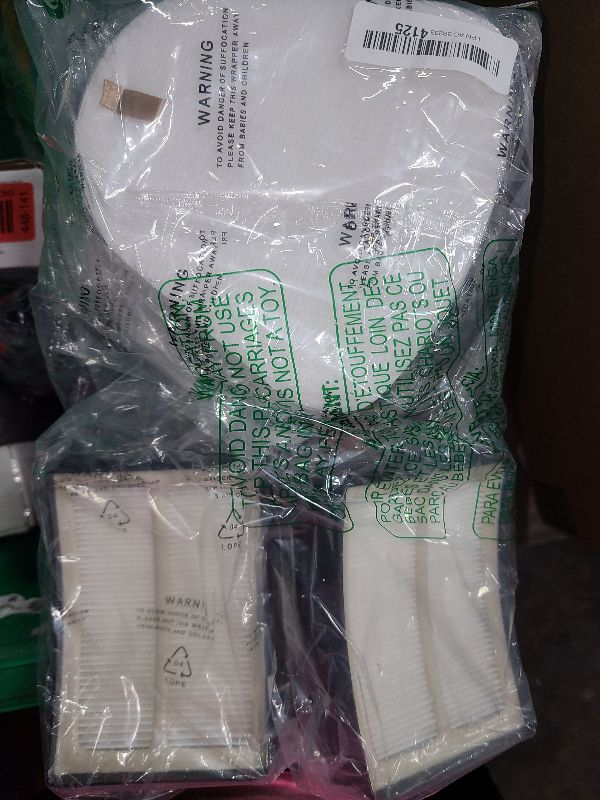Photo 1 of 2Pack Hepa & Felt Filters Replacement for Shark Navigator Lift-Away ZU503AMZ NV350 NV351 NV352 NV355 NV356E NV357 NV360 NV370 NV391 UV440 UV490 UV500 UV540 UV541 UV550 Vacuums.Part XFF350 & XHF350.