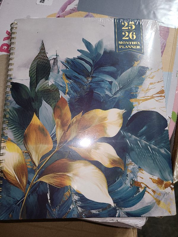 Photo 1 of 2026-2027 Monthly Planner/Calendar - Jan 2026 - Dec 2027, 2 Year Planner 2026-2027, 9'' x 11'', 24 Monthly Planner, 2026 Planner with Tabs, Thick Paper, Inner Pocket, Spiral Binding, Holidays, Notes
