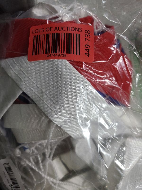 Photo 1 of YUXUXU Upgraded Swimming Pool Volleyball Net Replacement, Extended 15FT-28FT Adjustable, Enhanced All Weather with Waterproof, Extra Thick Borders and Nylon Straps-15x3FT, Red White Blue (Net Only)
