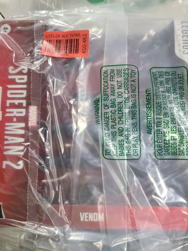 Photo 1 of Marvel Legends Series Gamerverse Venom, Spider-Man 2 Video Game-Inspired Collectible10.5 Inch Scale Action Figure