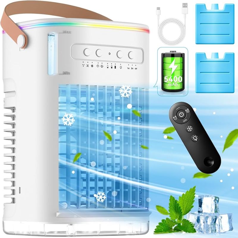 Photo 1 of  BALKO TF06 Mini aire acondicionado, blanco
