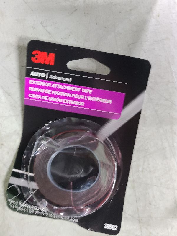 Photo 1 of 3M Auto Exterior Attachment Tape, 38582, 1/4 in x 5 ft