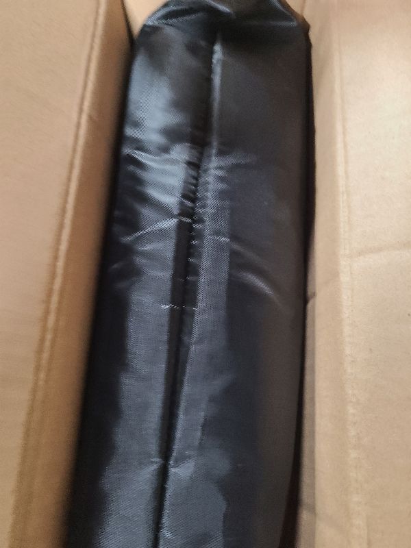 Photo 1 of MIXC 12 Ft Round Pool Cover, Solar Covers for Above Ground Pools, Summer Pool Cover Protector with Pool Cover Accessories, Round Hot Tub Cover Ideal for Waterproof and Dustproof (Black)