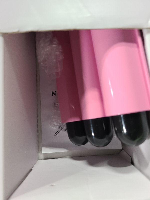 Photo 1 of 3 Barrel Curling Iron Hair Crimper: Birthday Gifts for Women Aleath Dual Voltage Adjustable Temperature Three Barrels Hair Waver - Ceramic 1 inch Curler Wand