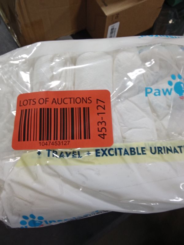 Photo 1 of Paw Inspired 20ct Disposable Dog Diapers | Female Dog Diapers Ultra Protection | Diapers for Dogs in Heat, Excitable Urination, or Incontinence (Large)