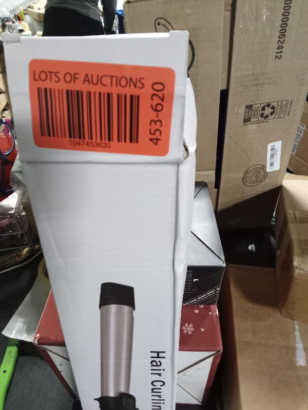 Photo 1 of 5/8 Inch Curling Iron,Curling Wand for Long Hair,5 Adjustable Temp LCD Digital Control,16 mm Thin Long Barrel Curling Iron Double Voltage 110-240V