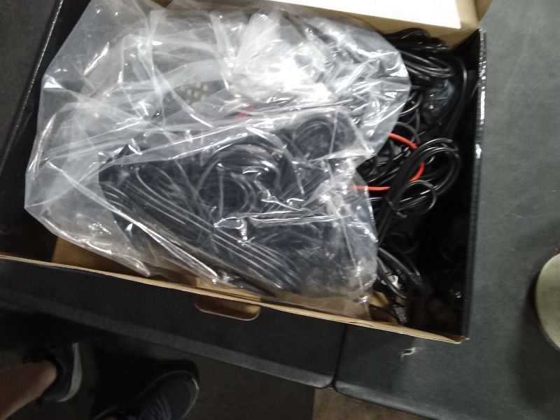 Photo 1 of 10 Pods Pure White LED Rock Lights with Power Swith Wiring Harness, 6000K Super Bright Waterproof Under Trailer Lighting White Underglow Kit for Trucks Trailer Offroad Pickup SXS ATV UTV