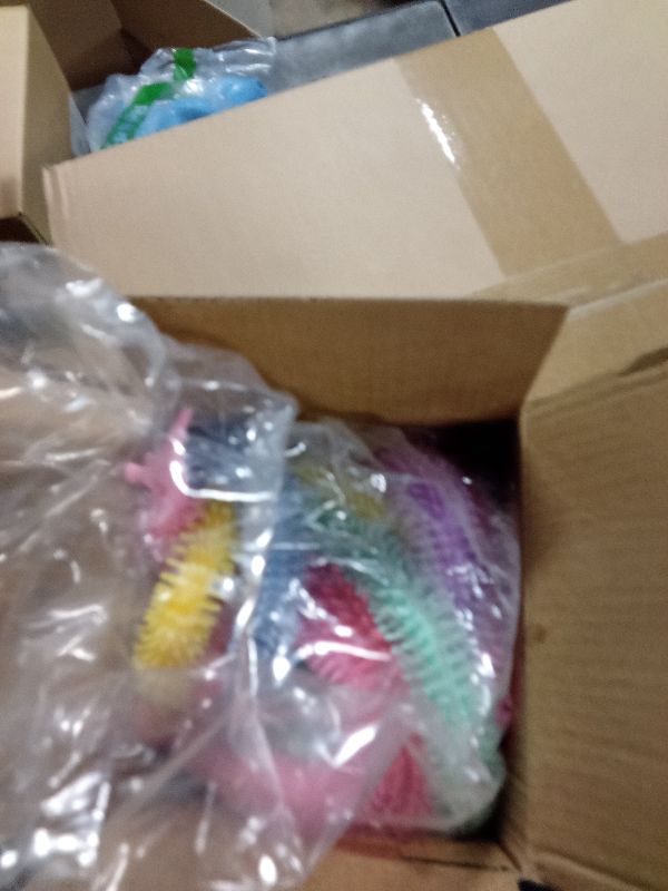 Photo 1 of 20 Pack Stretchy String Fidget Toys,Dinosaur Sensory Noodle Strings,Textured Stretchy String for Kids Adults Stress Relief,Party Favors,Christmas Stocking Stuffers