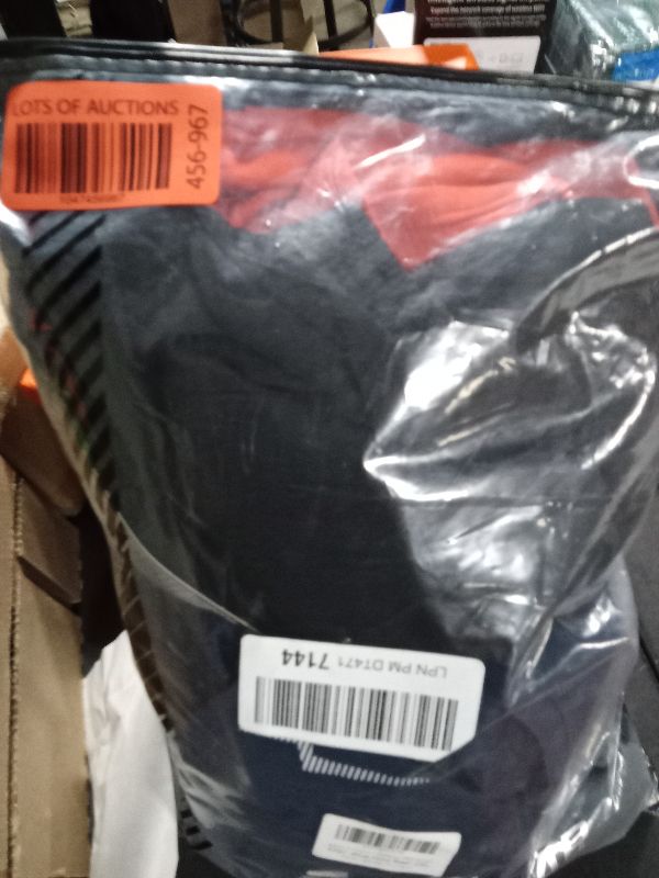 Photo 1 of 6PCS Gym Clothes Workout Shorts and Shirts for Men Blue Gray Red Running Dry Fit Shirts Athletic Outfits Sets 2XL