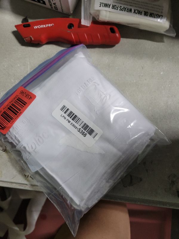 Photo 1 of 12 Pcs Men's Handkerchiefs, 100% Soft Cotton White Handkerchiefs for Men, Classic Reusable Pocket Hankies