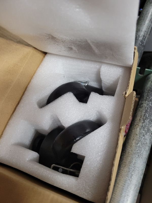 Photo 1 of 60617 Puck System Gooseneck Safety Chain Anchors, Compatible with 2013-2025 Dodge RAM 2500 3500, Cast Steel Gooseneck Hitch Safety Anchors with Carbide Black Powder Coat Finish, 30000 lbs GTW, 2 PCS