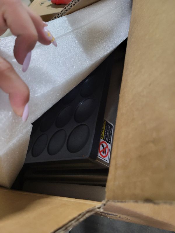 Photo 1 of 110V US Commercial 25PCS Mini Dutch Pancake Maker,950W Dutch Pancake Baker Machine,Non-stick, Dutch Poffertjes Grill,Stainless Steel, Breakfast, Snacks, Desserts