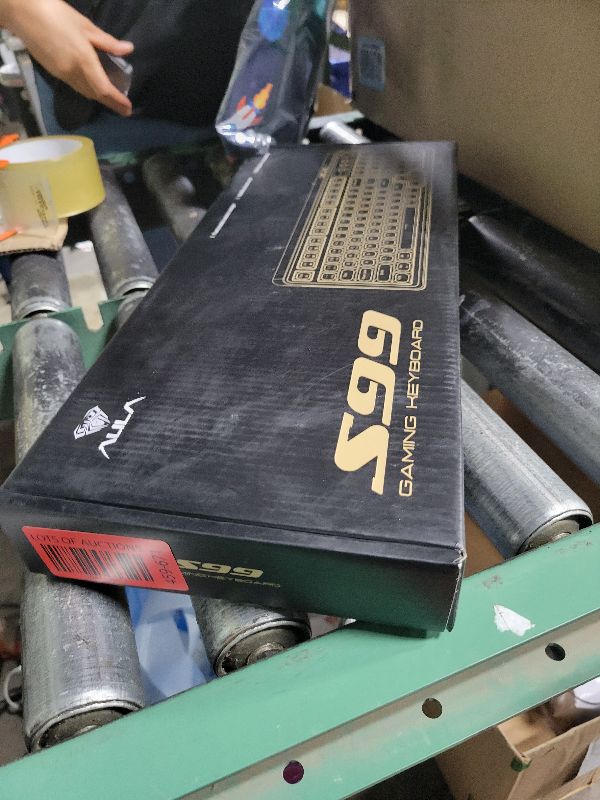 Photo 1 of AULA 99 Wireless Keyboard, Custom Computer Keyboard, Tri-Mode Bluetooth 5.0/2.4GHz/USB-C Cute Creamy Gaming Keyboards with Number Pad, RGB Backlit Media Knob Programmable Keybaord for PC Gamer - White