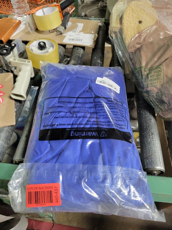 Photo 1 of 10ft x 10ft Royal Blue Backdrop Curtain for Parties Blue Wrinkle Free Backdrop Drapes Panels for Baby Shower Birthday Party Wedding Photo Photography Polyester Fabric Background Decoration