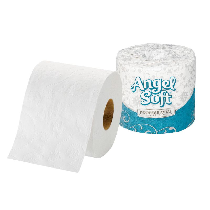 Photo 1 of  Georgia Pacific® Professional Angel Soft ps Premium Bathroom Tissue, 450 Sheets/Roll, 80 Rolls/Carton (GPC168-80) 