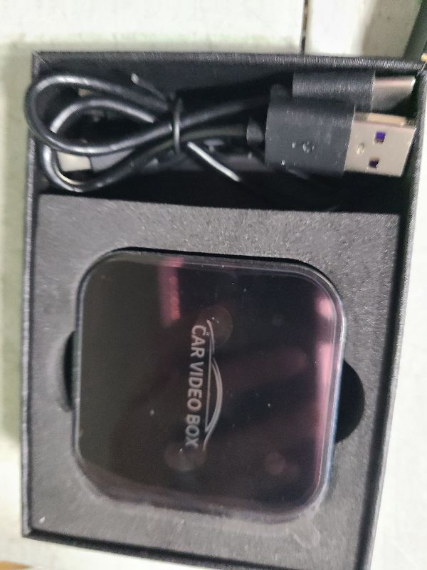 Photo 1 of 5 in 1 Wireless CarPlay Adapter with Netflix YouTube, 2025 New Carplay Wireless & Android Auto Adapter Converts Wired to Wireless Carplay Dongle Magic CarPlay Ai Box Streaming Video for iPhone/Android