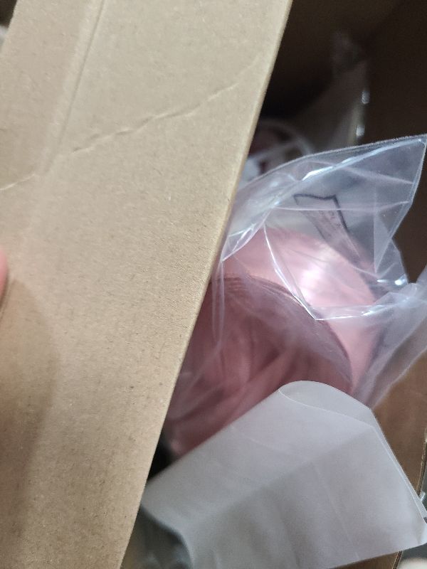 Photo 1 of 6 Set Pink Girl Tulle Tutu Balloon with Letter Boxes Baby Shower Table Centerpieces Decor for Gender Reveal 24'' Balloons White Tulle Cover with Stand, Boxes for Girl Boy Wedding Birthday Party