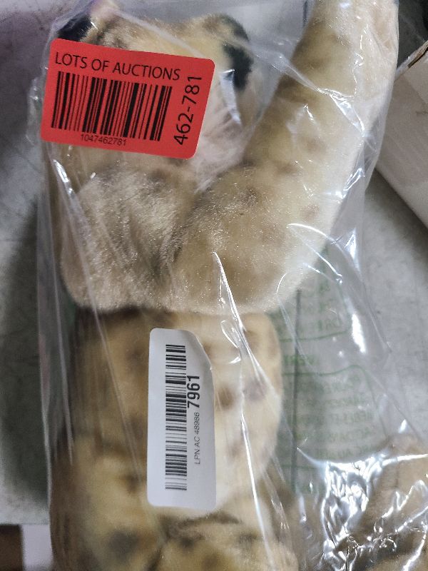 Photo 1 of RoundFunny 15 Inch Stuffed Animal Stuffed Tiger Leopard Lion Plush Toys Realistic Plush Gifts Wild Animal Toys Jungle Animals for Boys Girls Birthday Parties Gift(Lion)