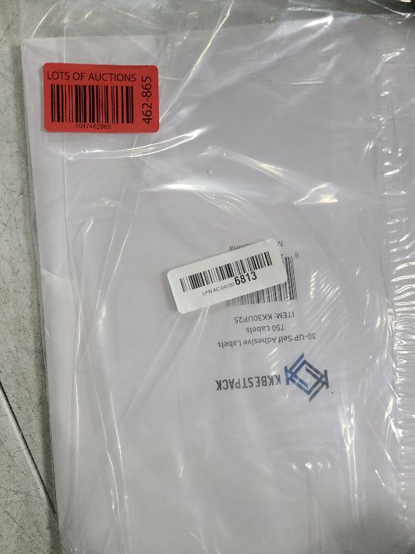 Photo 1 of Address Labels for Printer 750 Labels - 1" x 2-5/8", Mailing, Storage & Pantry Organization, Laser/Inkjet Compatible, 30 Per Page, 25 Sheets