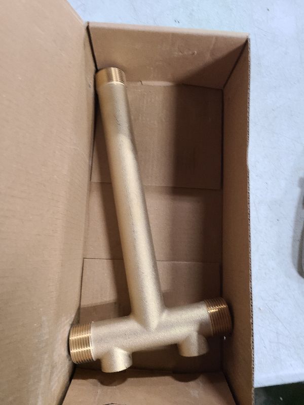 Photo 1 of 1"x 11"Well Pressure Tank Tee Kit with 30/50psi Pressure Switch, Brass Pressure Tank Tee Kit for Water Pressure Tank, Fit Most tanks with diameters up to 16"